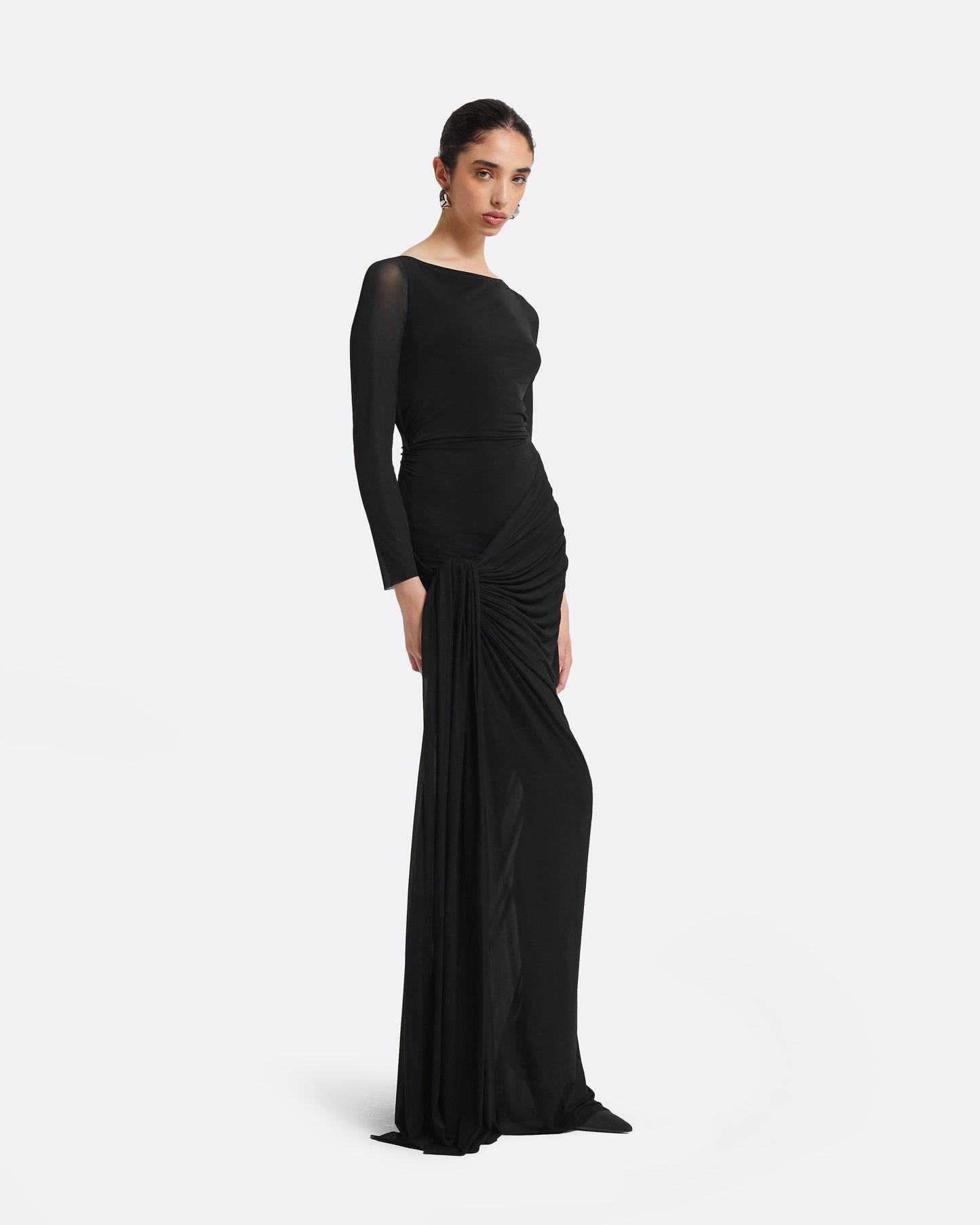 Tanla Black Long Dress