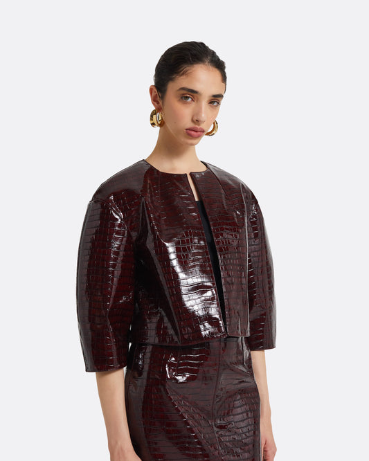 Garip Burgundy Jacket