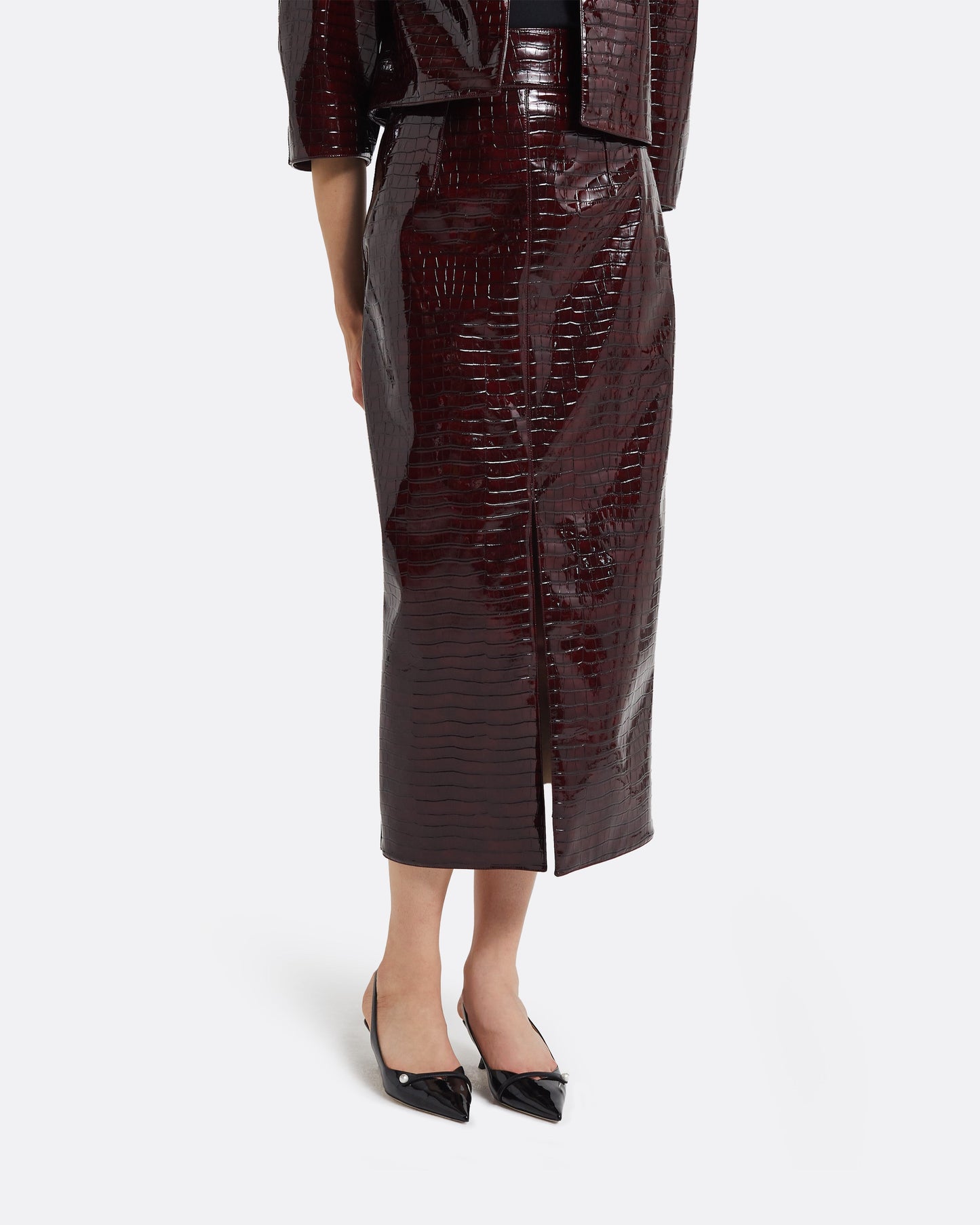 Aykin Burgundy Skirt