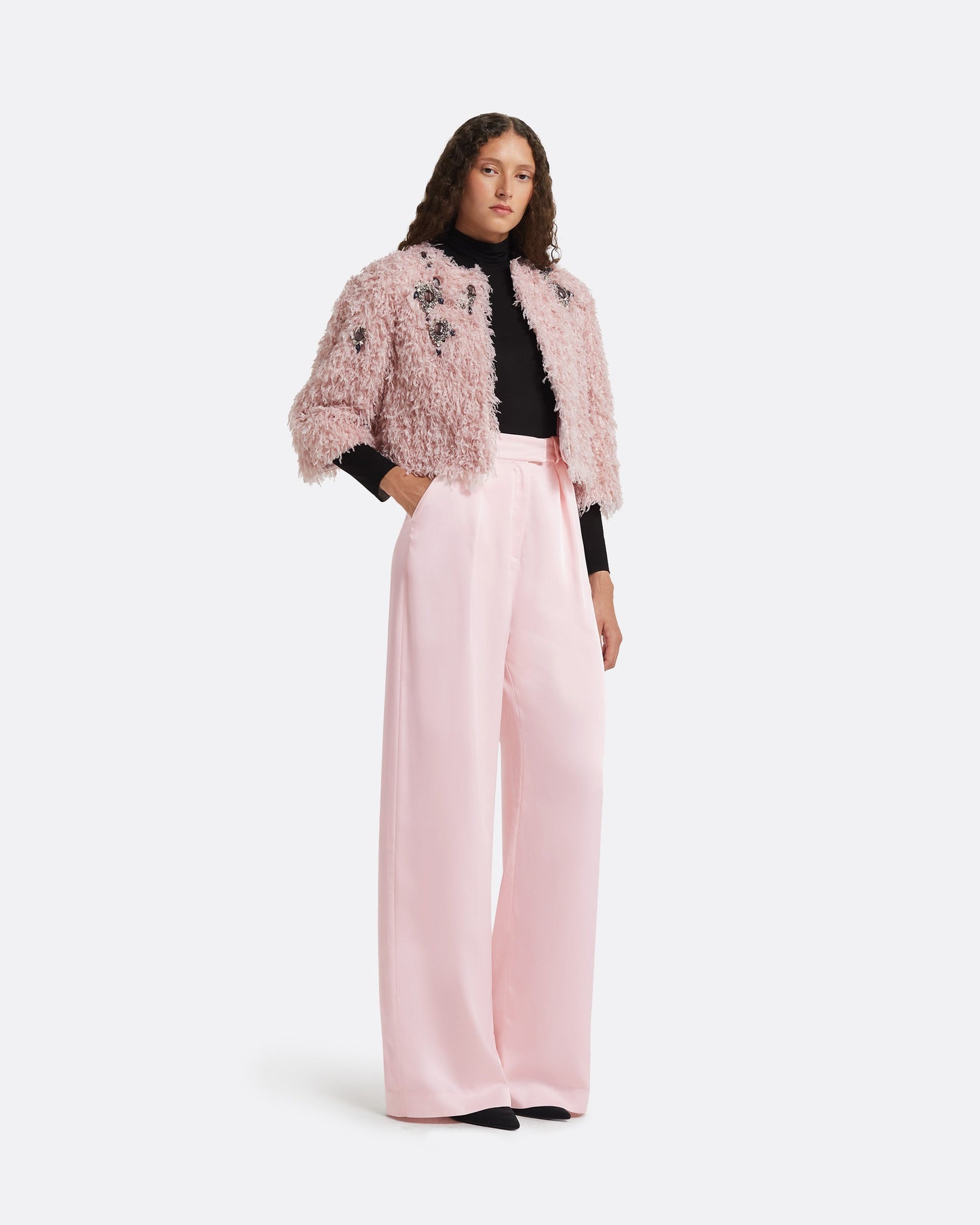 Omarani Barely Pink Trousers