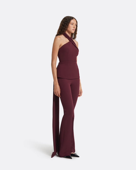 Izmir Wine Jumpsuit