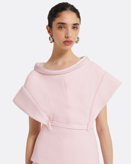 Silvia Barely Pink Top