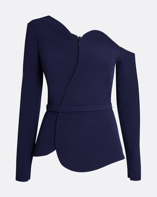 Adil Azurite Blue Top