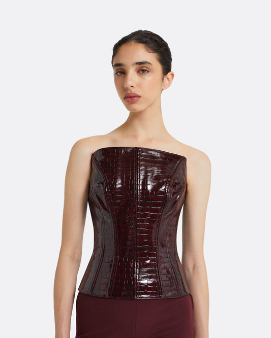 Maavi Burgundy Top