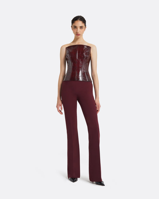 Maavi Burgundy Top