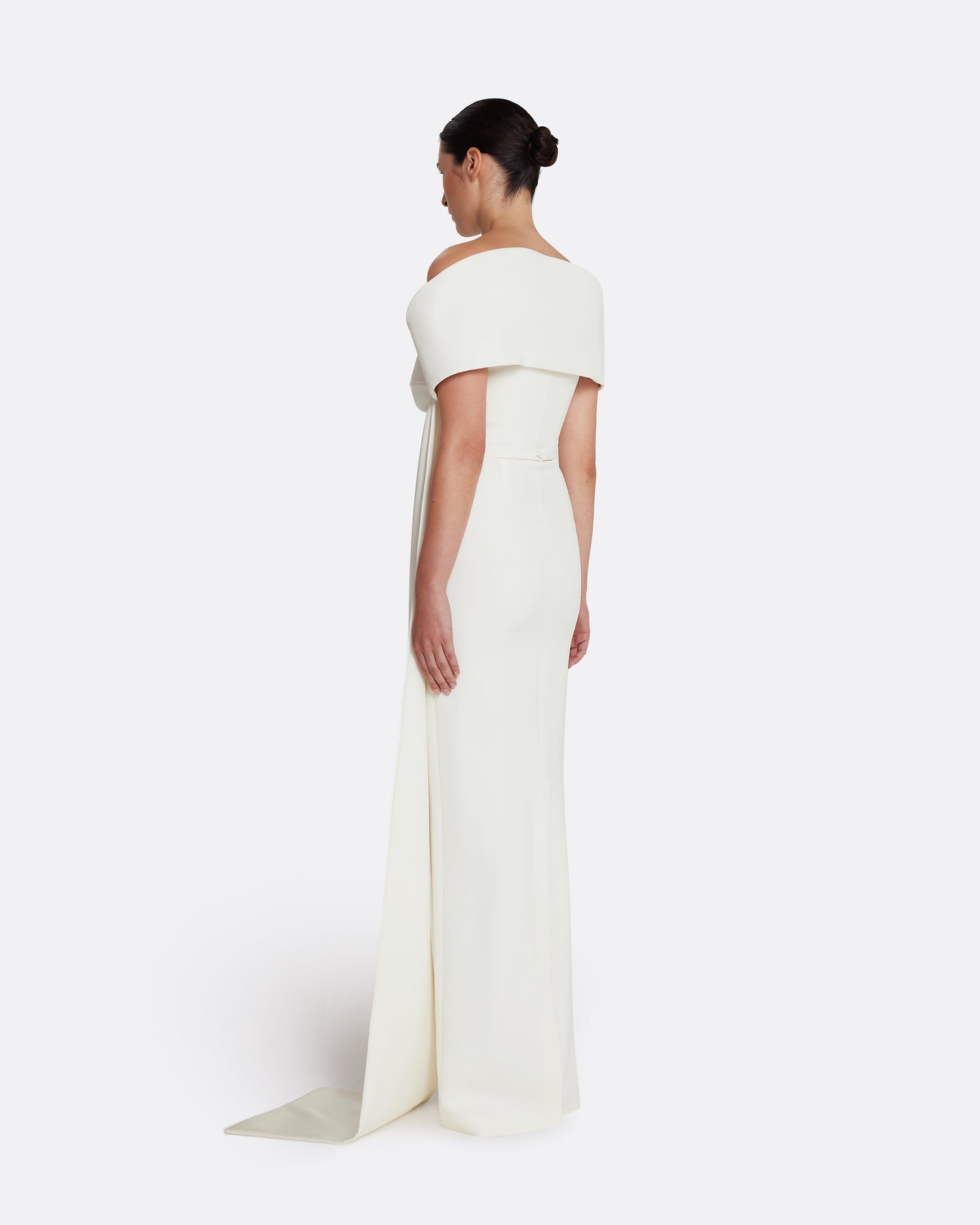 Giorgia Long Dress in Ivory