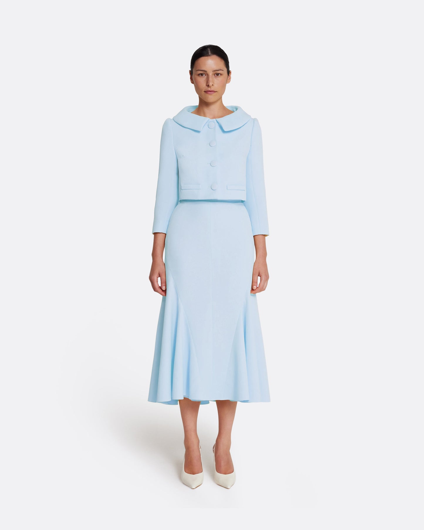 Marialuisa Skirt in Pale Blue