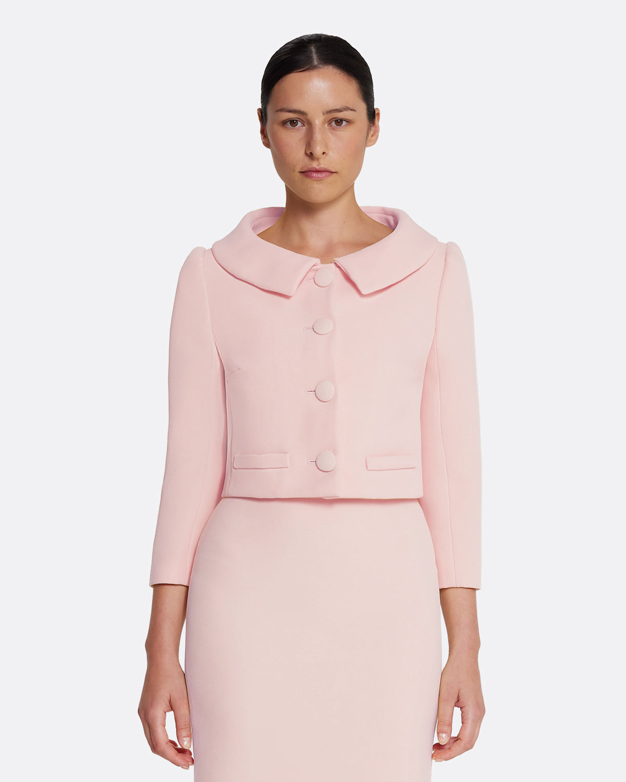 Brigitta Jacket in Pale Pink