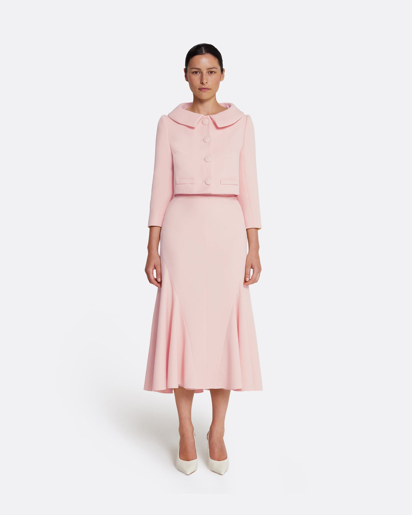 Brigitta Jacket in Pale Pink