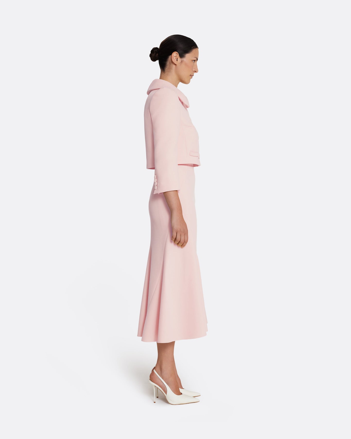 Brigitta Jacket in Pale Pink