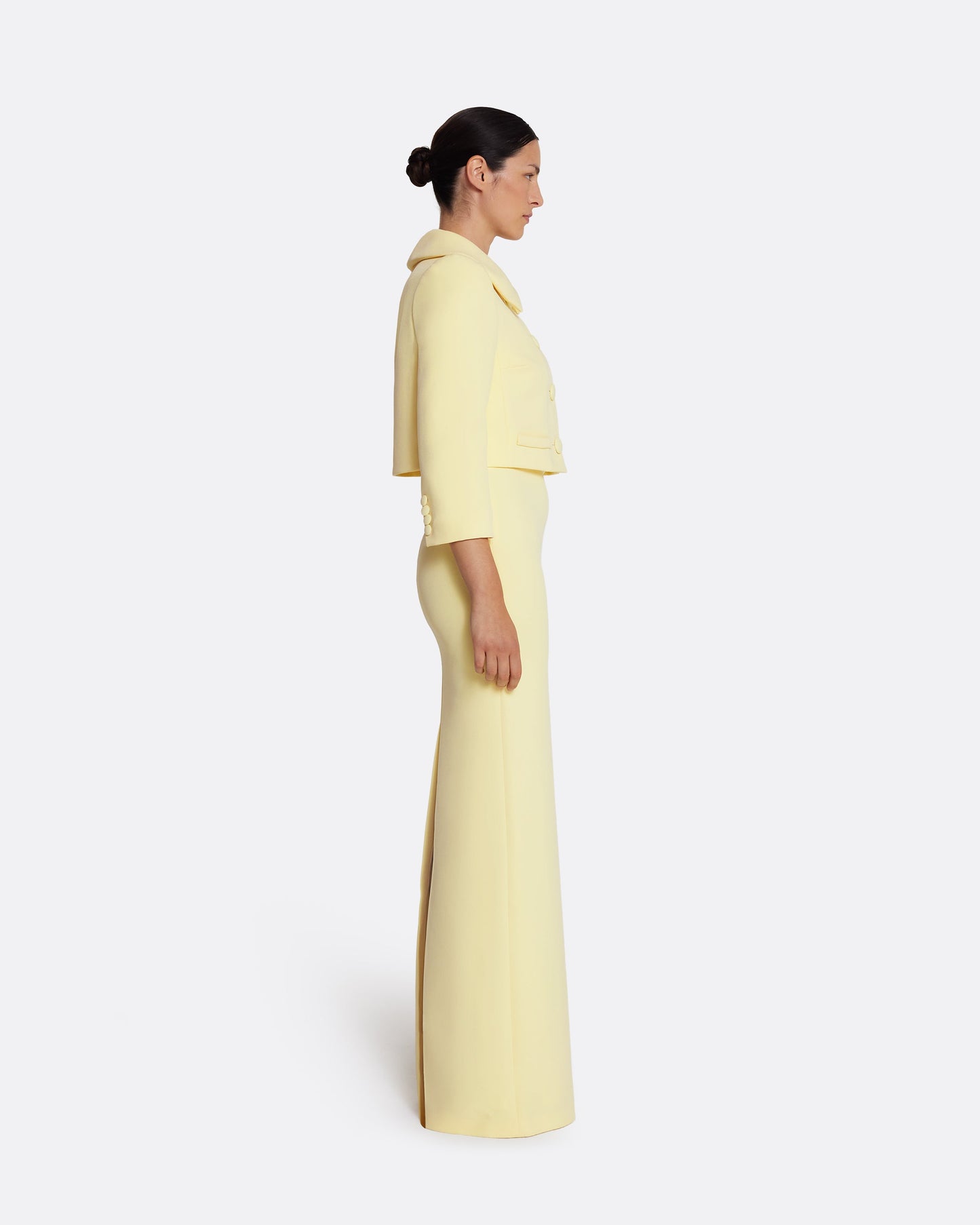 Brigitta Jacket in Pale Yellow