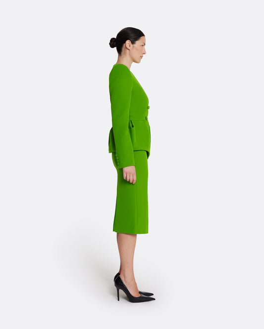 Hokuku Skirt in Verdant Green