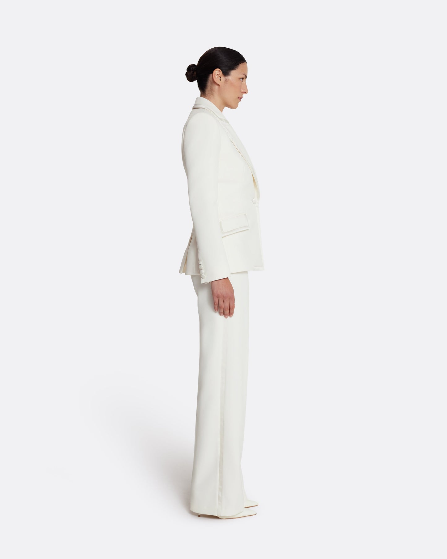 Violante Tailored Jacket in Ivory