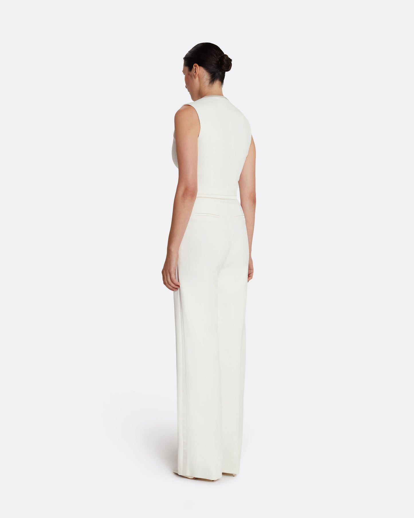 Glinda Waistcoat in Ivory