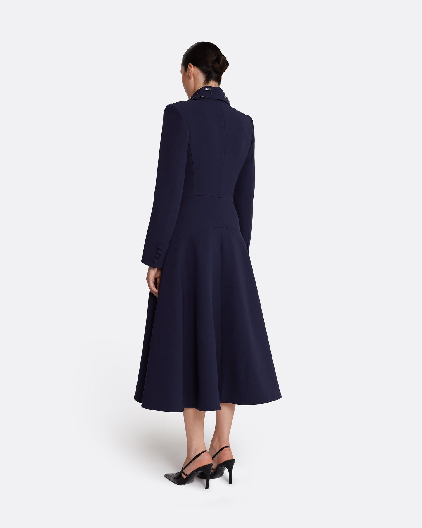 Lucilla Jacket in Azurite with Multi-blues