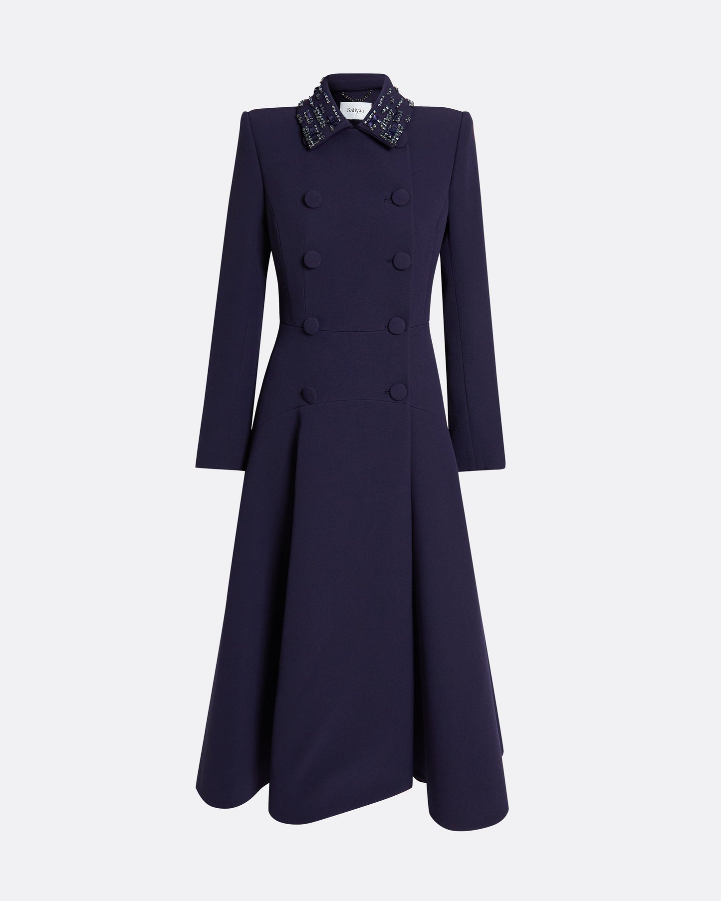 Lucilla Jacket in Azurite with Multi-blues