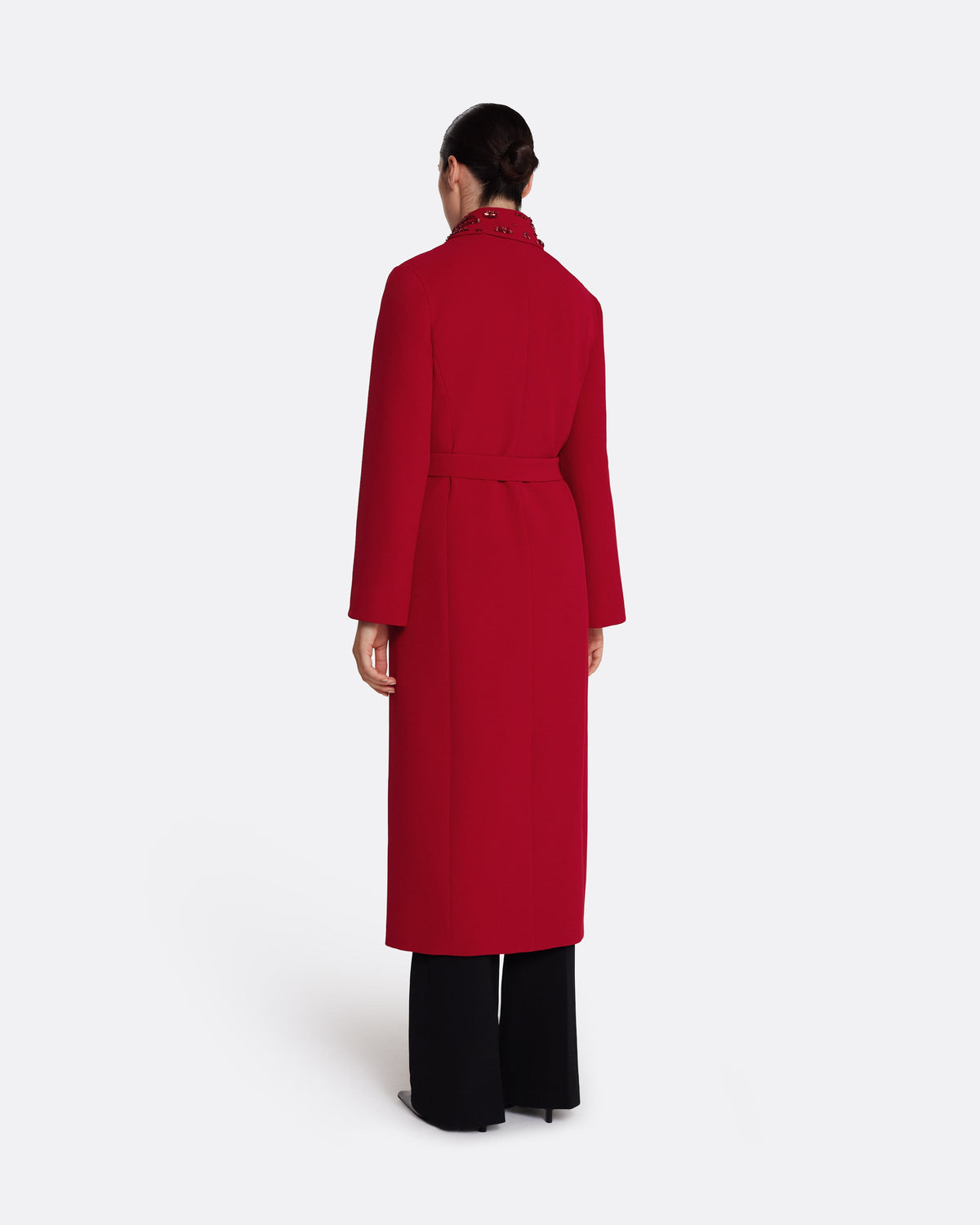 Lillita Jacket in Azalea Red with Multi-reds