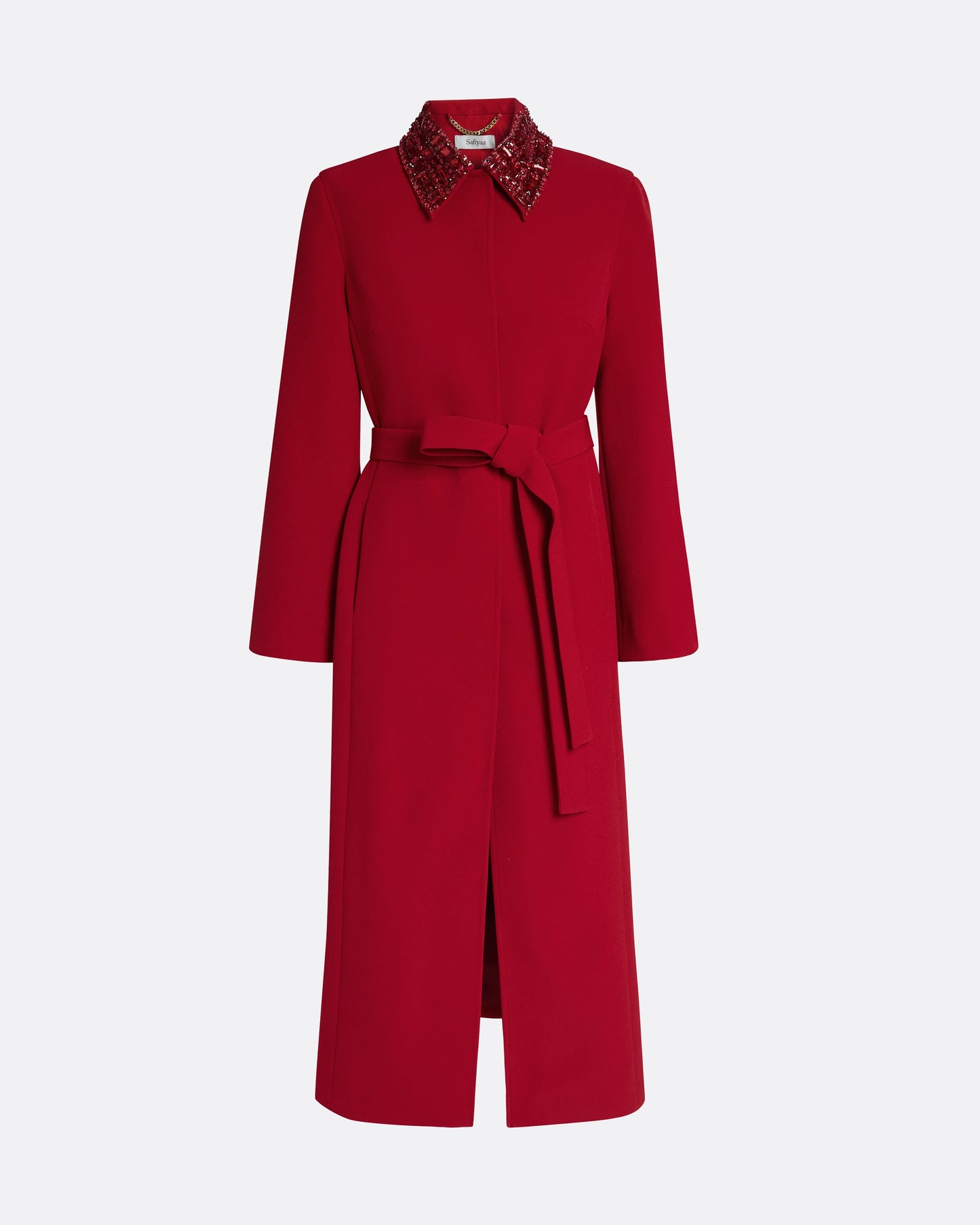 Lillita Jacket in Azalea Red with Multi-reds