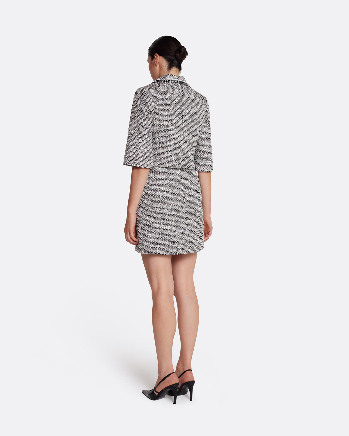 Ornella Skirt in Greyscale