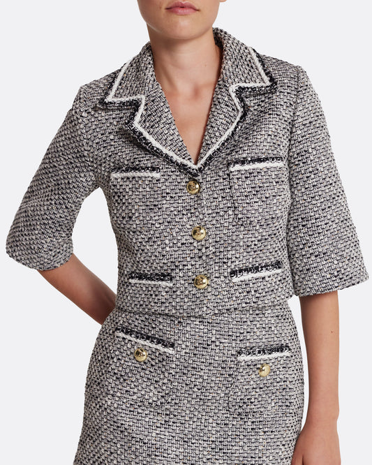 Marzia Jacket in Greyscale