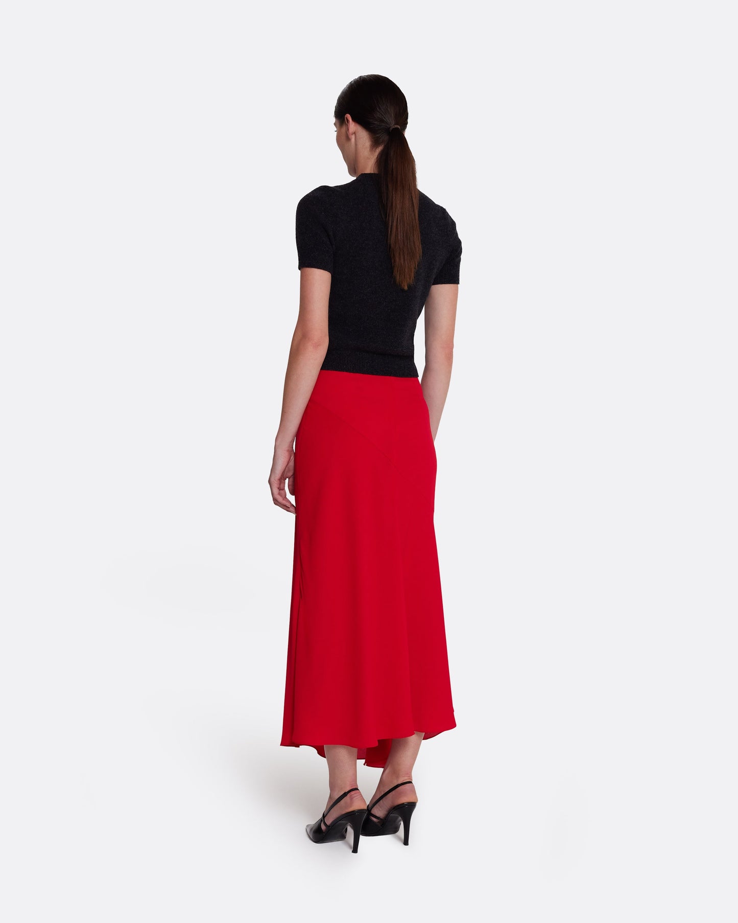 Olimpia Skirt in Azalea Red