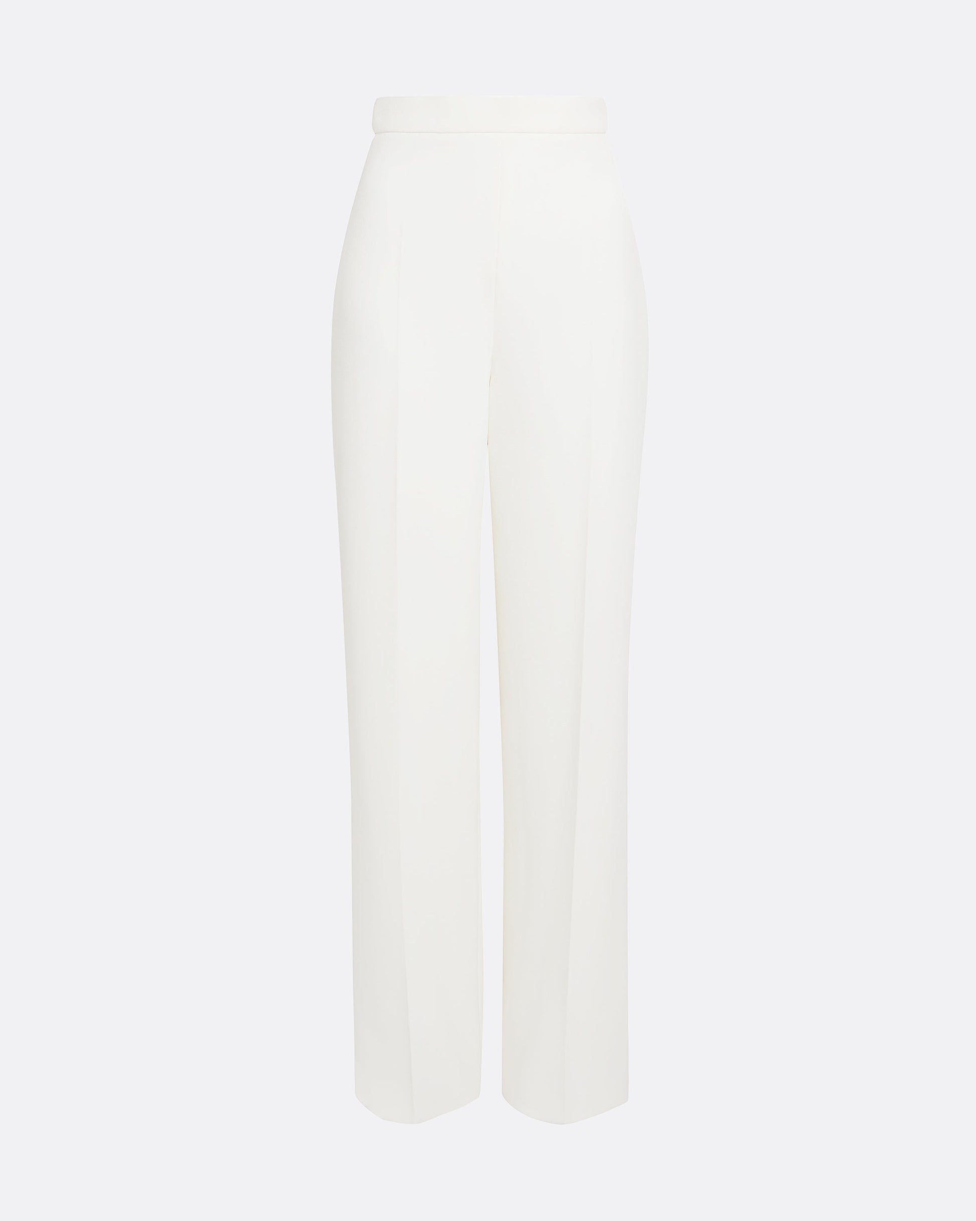 High Waisted wid leg trousers  in IVORY