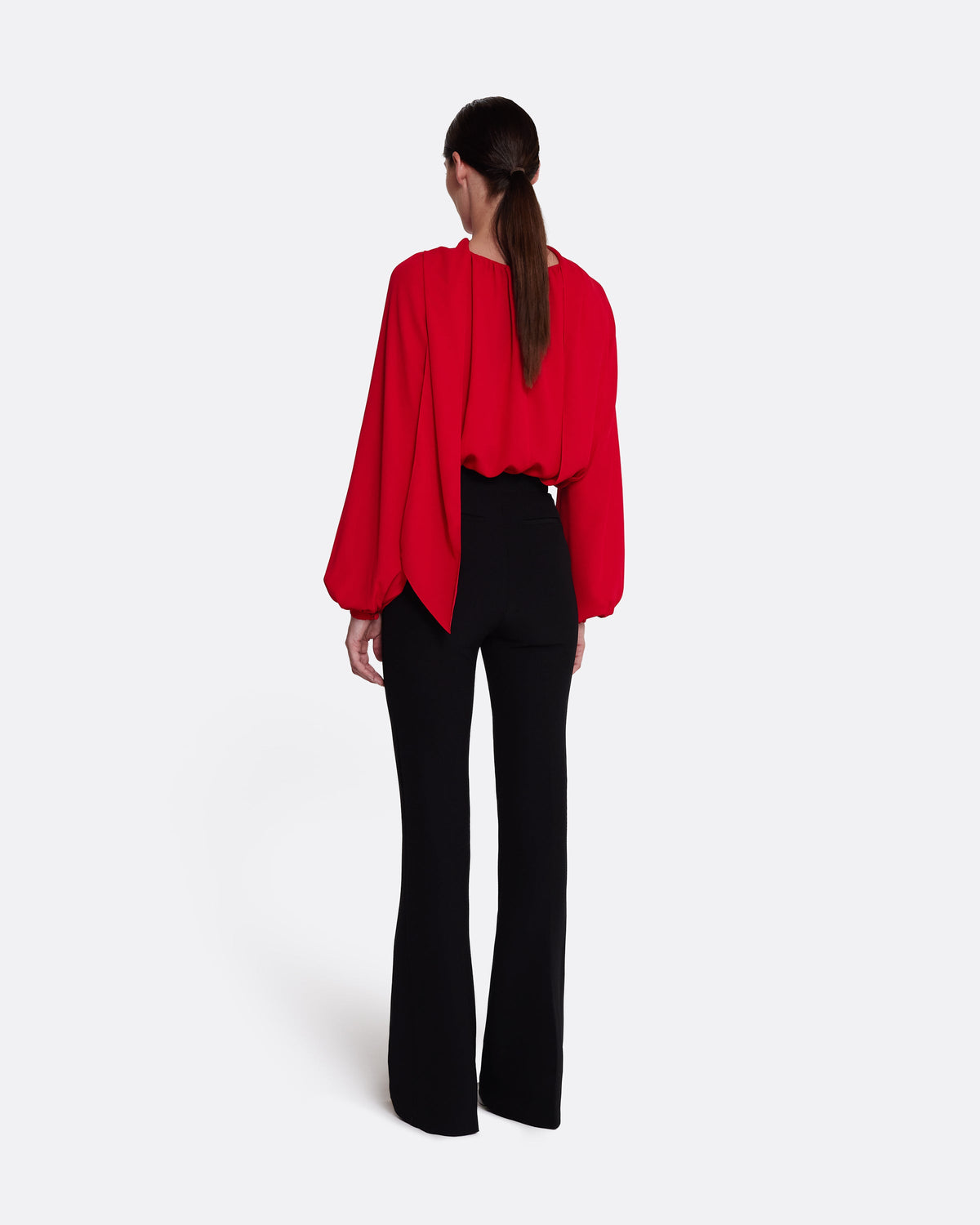 Tilde Top in Azalea Red