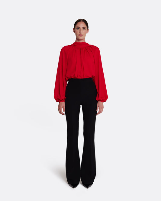 Tilde Top in Azalea Red
