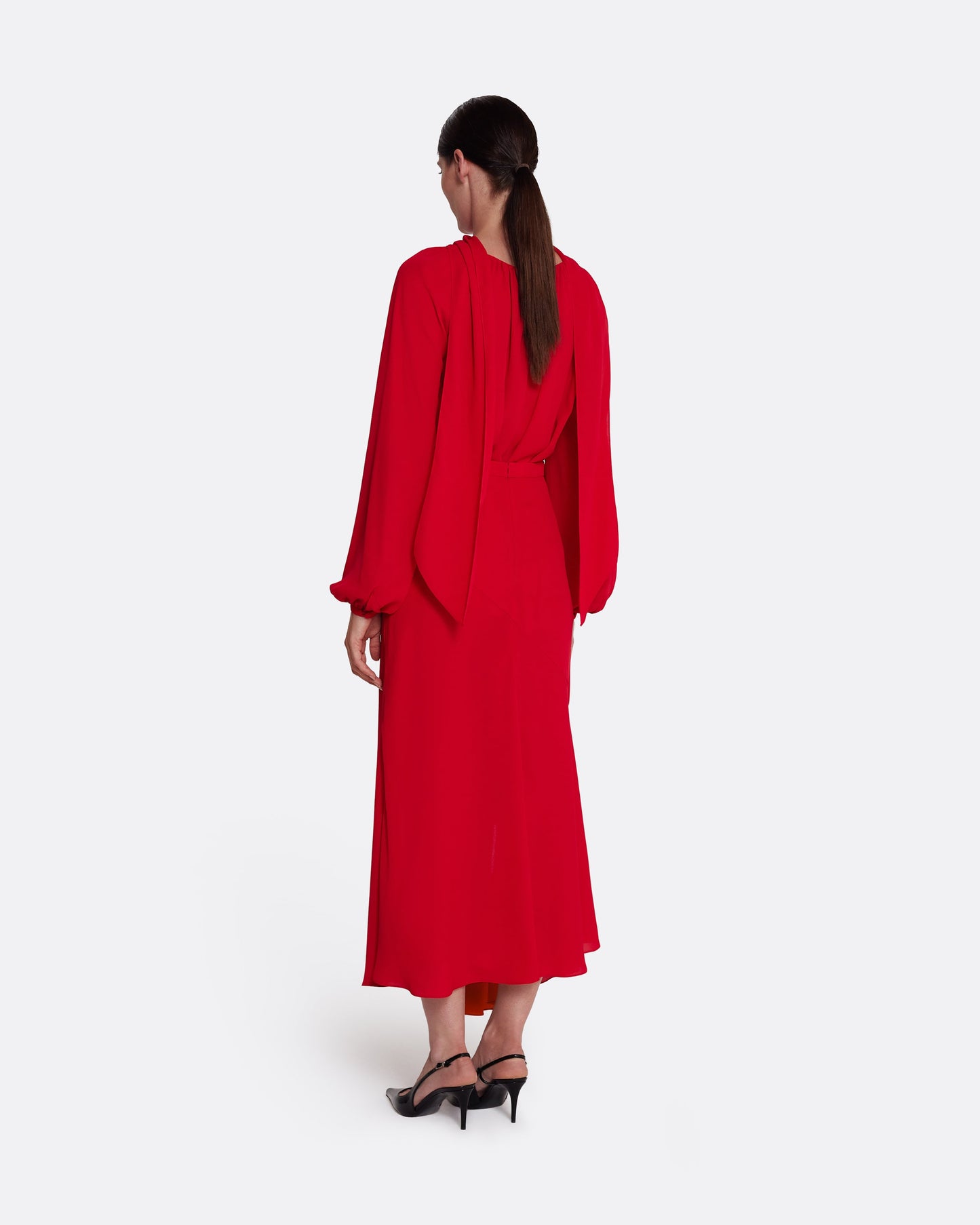 Tilde Top in Azalea Red