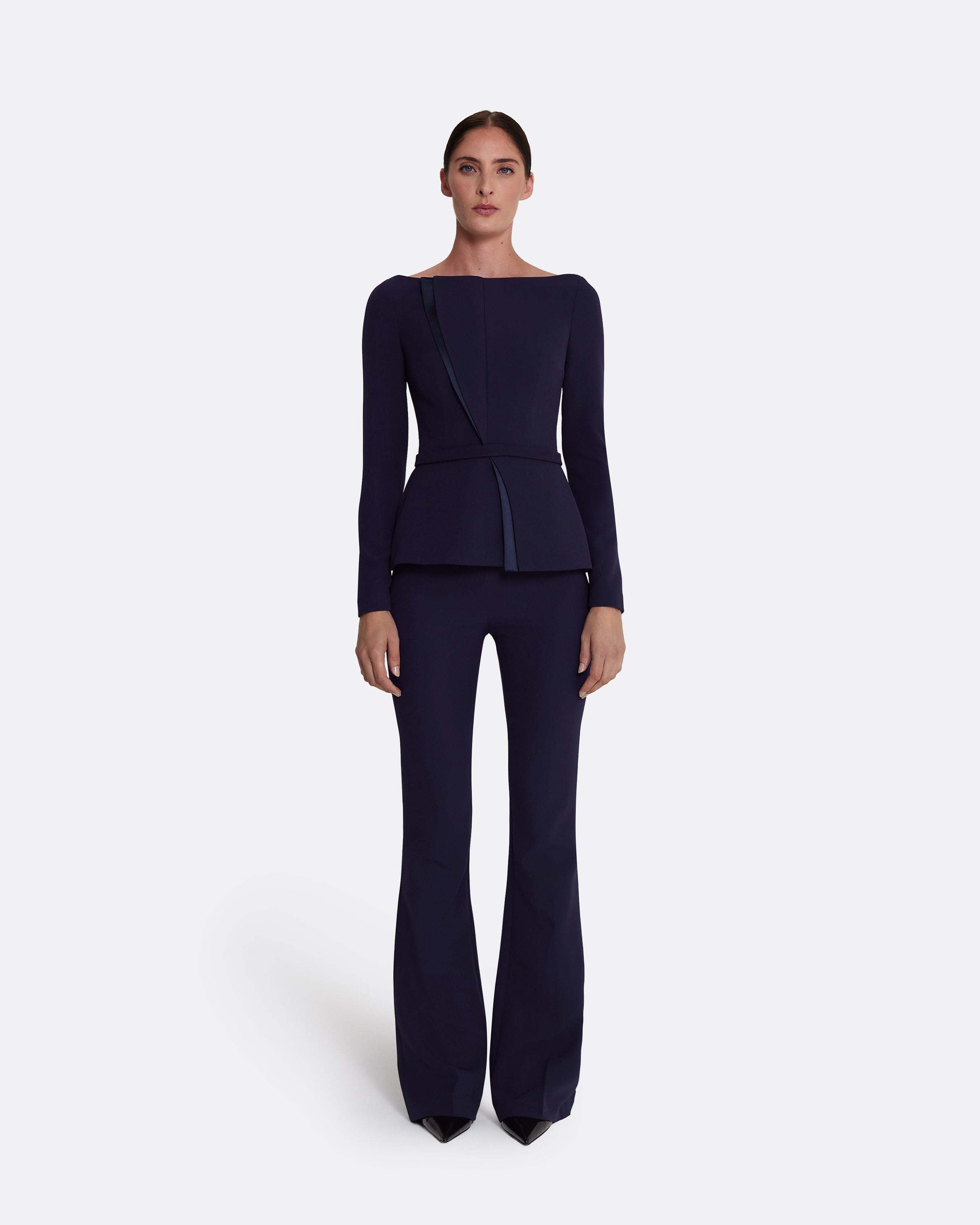 Alexa Trousers In Azurite Blue