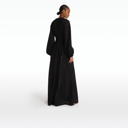 Jacquis Black Long Dress