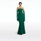 Donatella Botanic Long Dress With Antonia Gloves